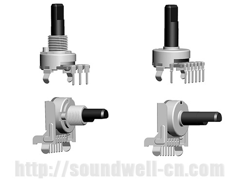 RB16旋轉(zhuǎn)電位器塑膠軸