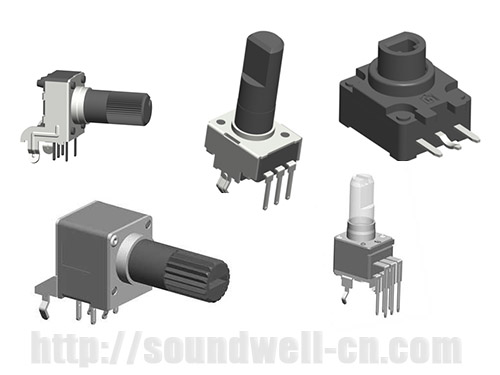 RA09 insulated shaft rotary potentiometer